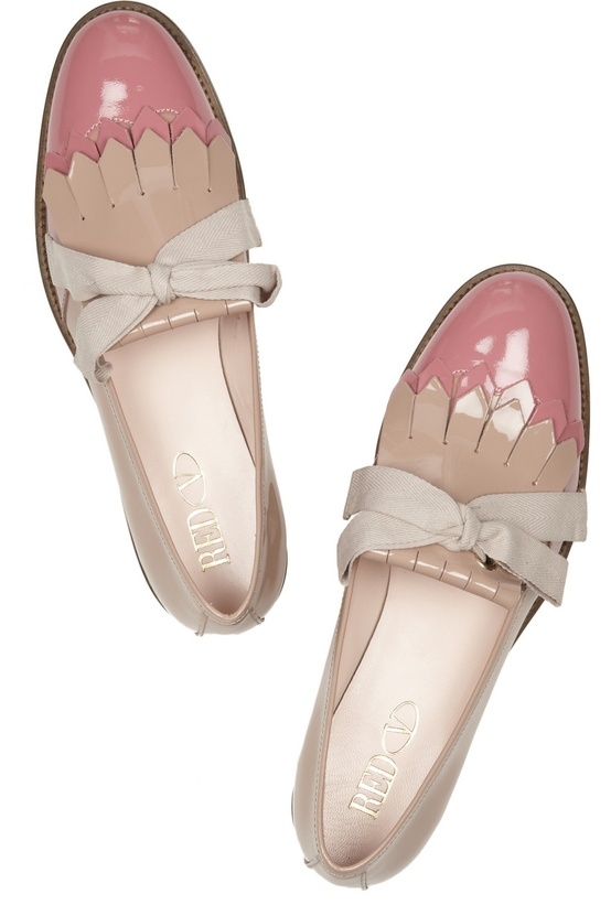 RED Valentino girlie loafers