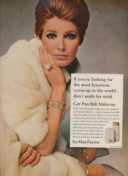 Max Factor ad from 1967